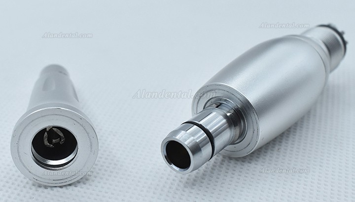 Dental 4:1 Hygiene Prophy Handpiece (3 Nose Cones + Midwest 2/4 Holes E-Type Air Motor Kit + 50 Pcs Pastic Replacement Heads)